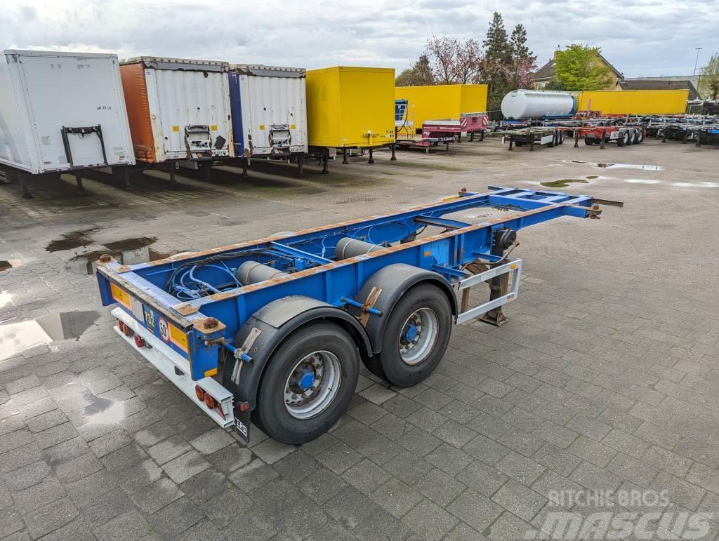Renders ROC12.18 2-Axles ROR - DrumBrakes - 20FT Connectio Containerframe/Skiploader semi-trailers