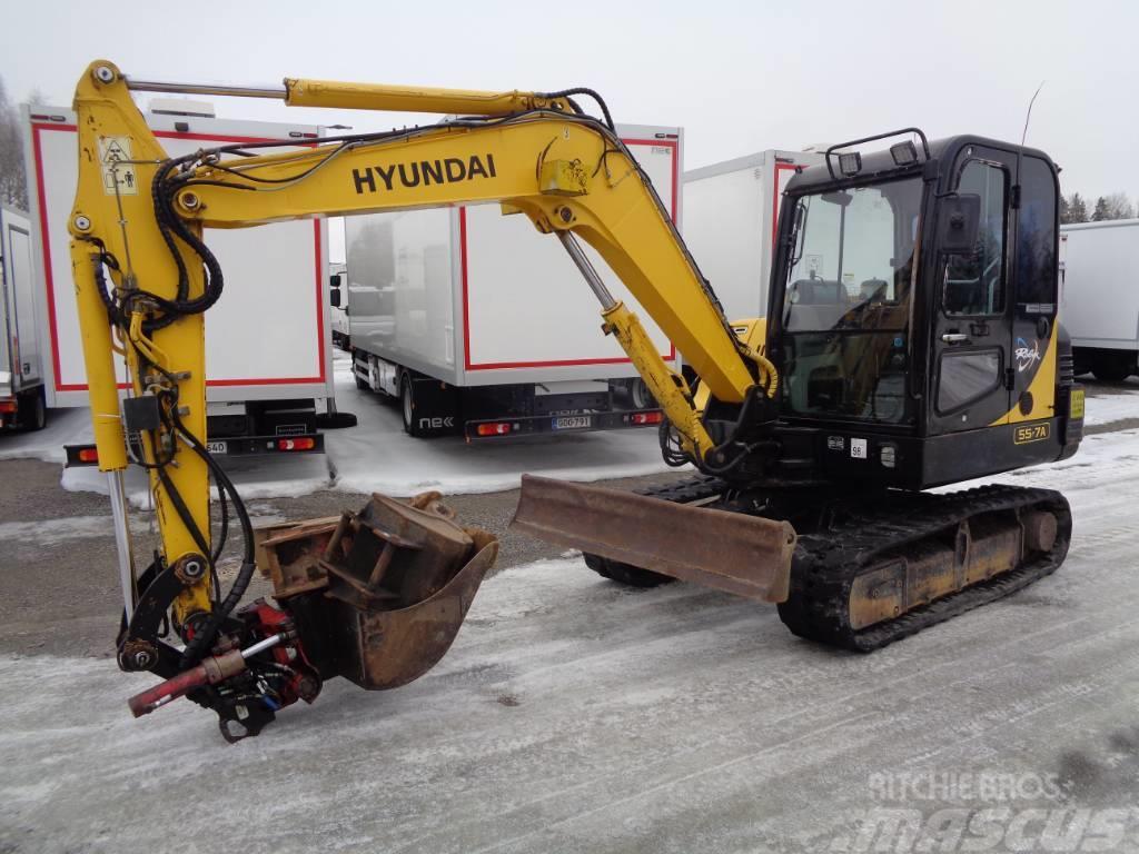 Hyundai Robex 55 Mini excavators < 7t