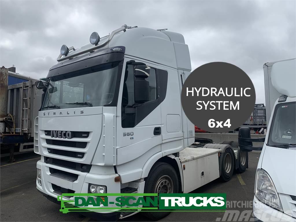 Iveco Stralis 560 6x4 inkl. hydr. Truck Tractor Units