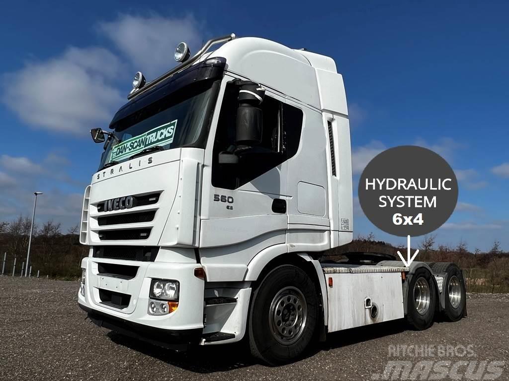 Iveco Stralis 560 6x4 inkl. hydr. Truck Tractor Units