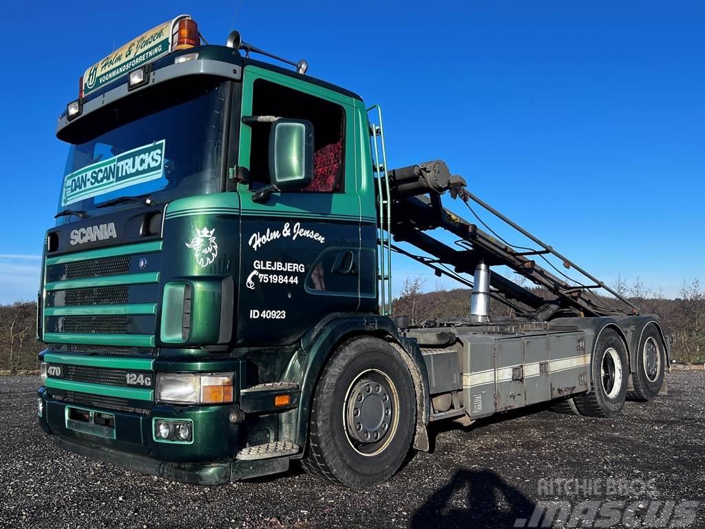 Scania R470 6x2*4 Kran beslag Hook lift trucks