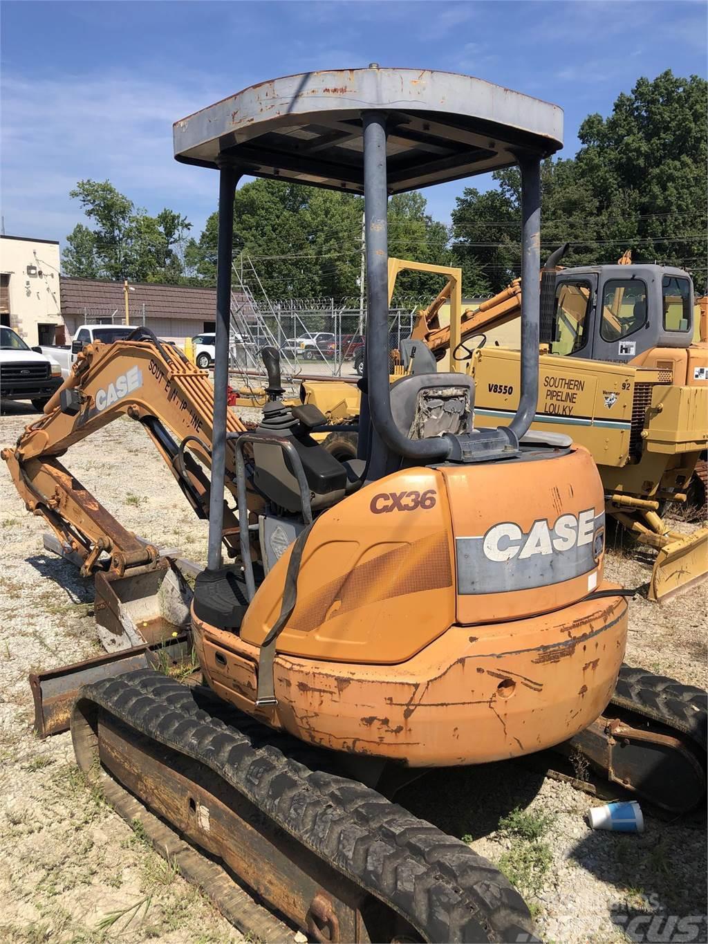 CASE CX36 Mini excavators < 7t
