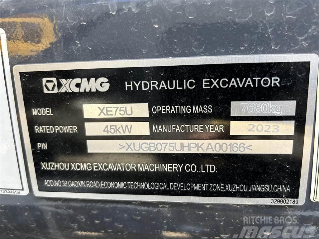 XCMG XE75U Crawler excavators