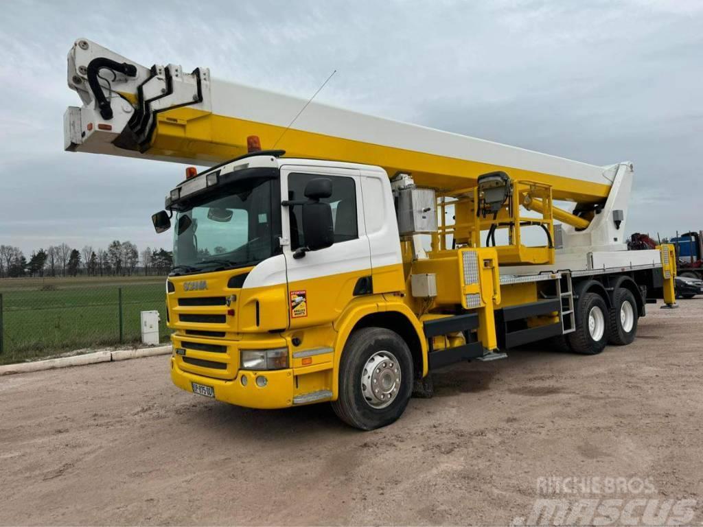 Scania P 380 WUMAG WT530 Truck mounted aerial platforms