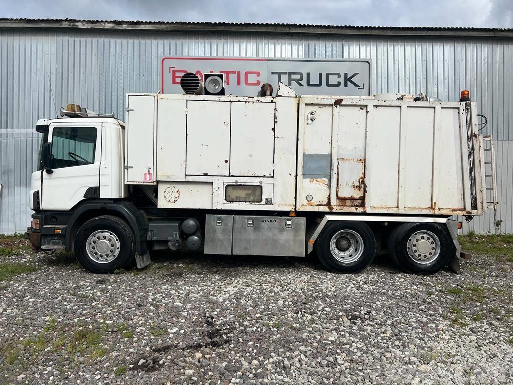Scania P 94-260, DRY VACUUM Sewage disposal Trucks