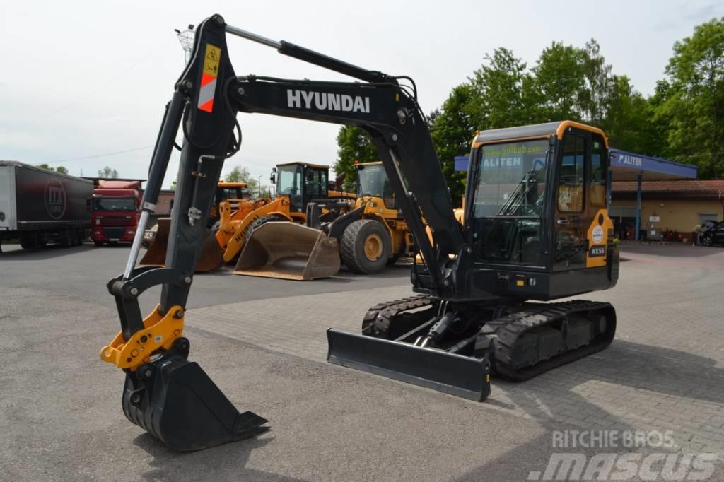 Hyundai HX 55 Mini excavators < 7t