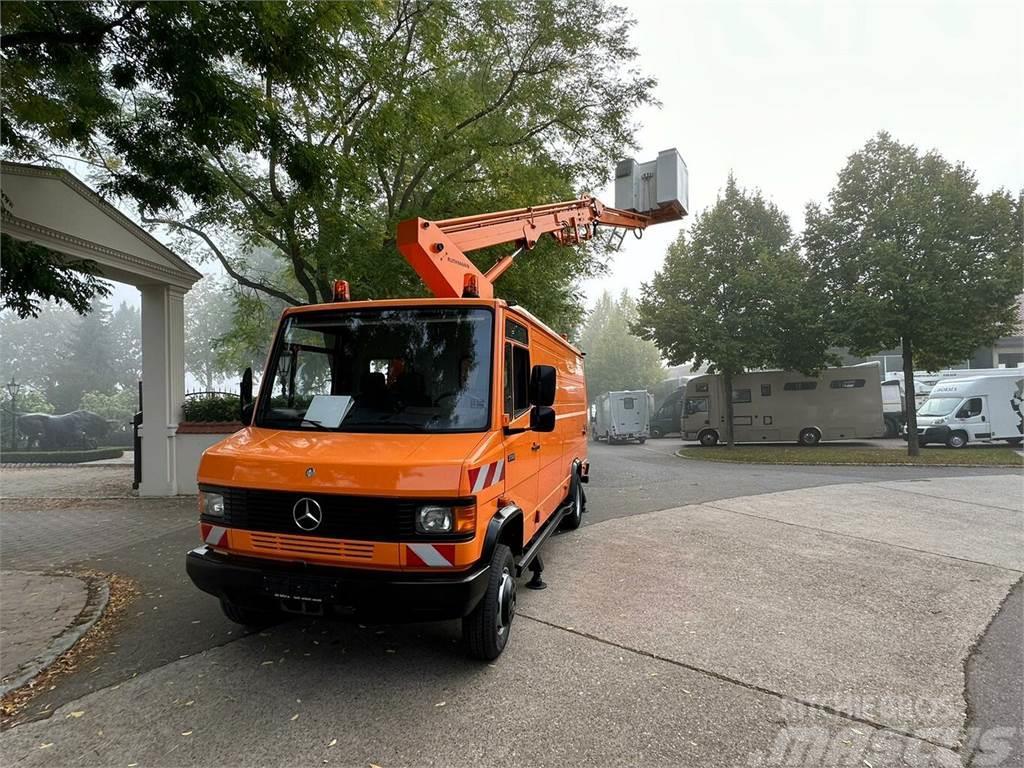 MERCEDES-BENZ 711 mit Ruthmann K 105 Arbeitsbühne Truck mounted aerial platforms