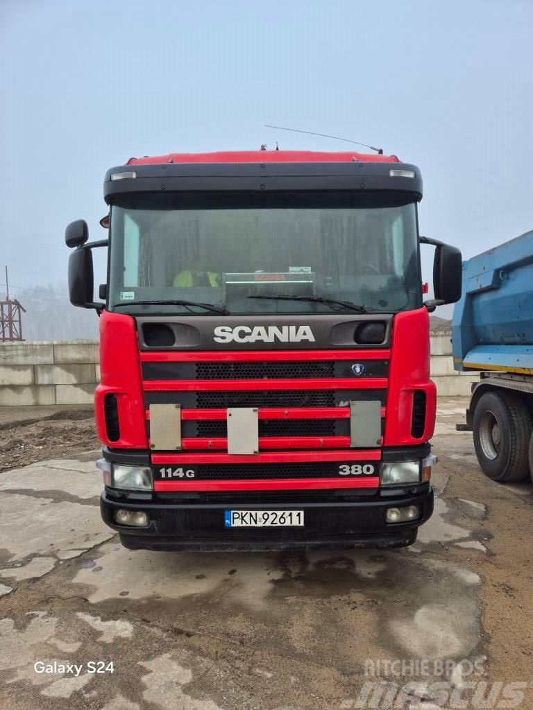 Scania 114L 380 Containerframe/Skiploader trucks
