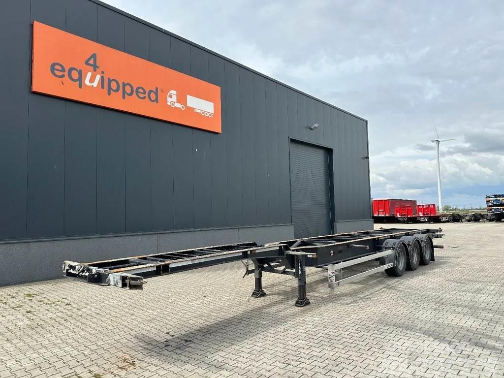 LAG 40FT/45FT HC, BPW+drum, empty weight: 4.120kg, NL- Containerframe/Skiploader semi-trailers