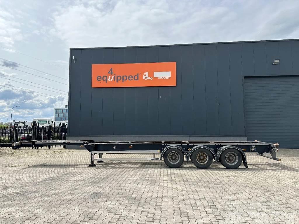 LAG 40FT/45FT HC, BPW+drum, empty weight: 4.120kg, NL- Containerframe/Skiploader semi-trailers