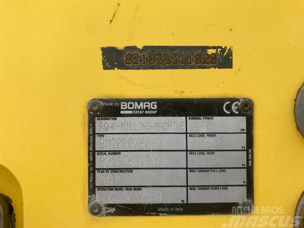 Bomag BM 2200/60-2 Asphalt cold milling machines
