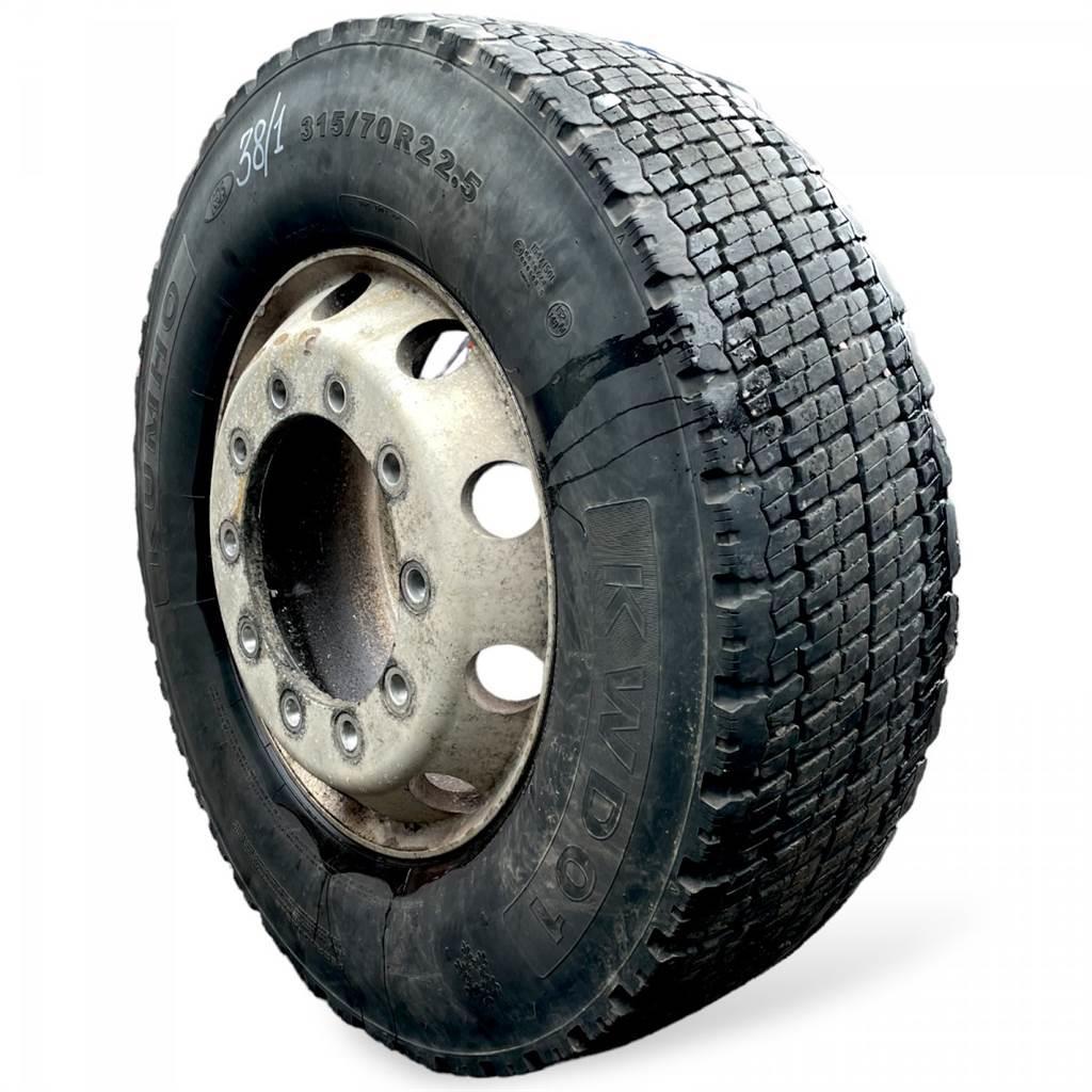 Kumho TGX 26.540 Tyres, wheels and rims