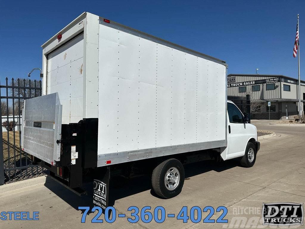 Chevrolet 3500 12' Box Truck With Lift Gate Van Body Trucks