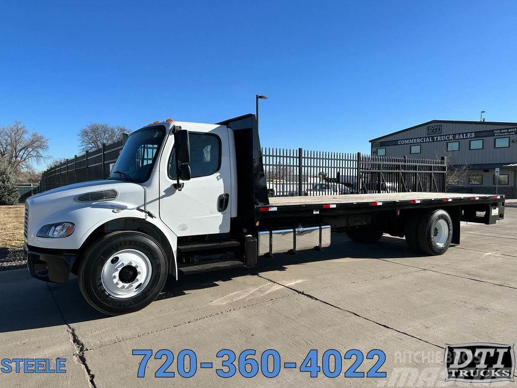 Freightliner M2-106 26' Flatbed With Lift Gate Flatbed/Dropside trucks
