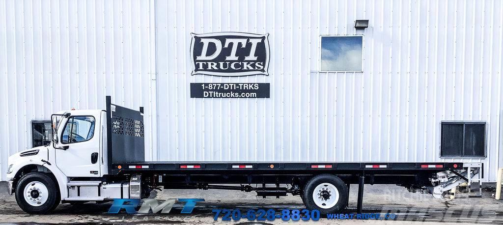 Freightliner M2-106+ Flatbed, Auto, Lift Gate Flatbed/Dropside trucks