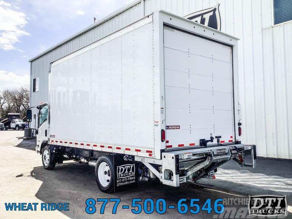 Isuzu NPR HD 16'L Box Truck, Gas, Auto, Lift Gate Van Body Trucks