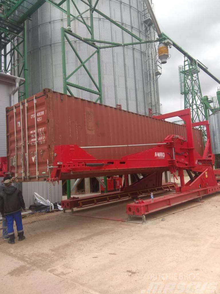 A-Ward Container UNLOADER - Unloading of bulk material Port material handlers