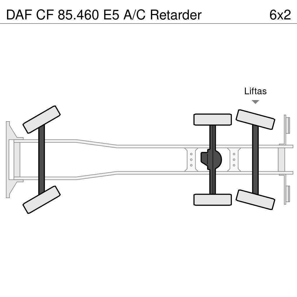 DAF CF 85.460 E5 A/C Retarder Flatbed/Dropside trucks