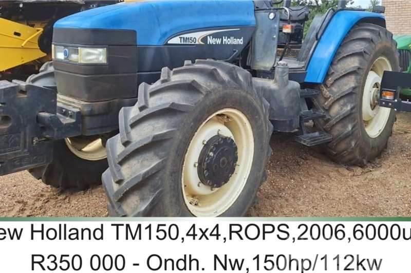 New Holland TM 150 - ROPS - 150hp / 112kw Tractors