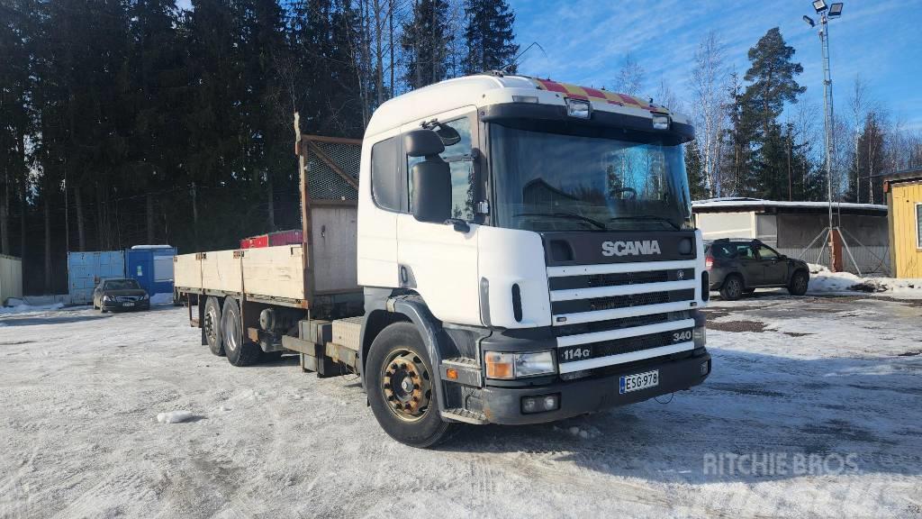 Scania P 114 GB Flatbed/Dropside trucks