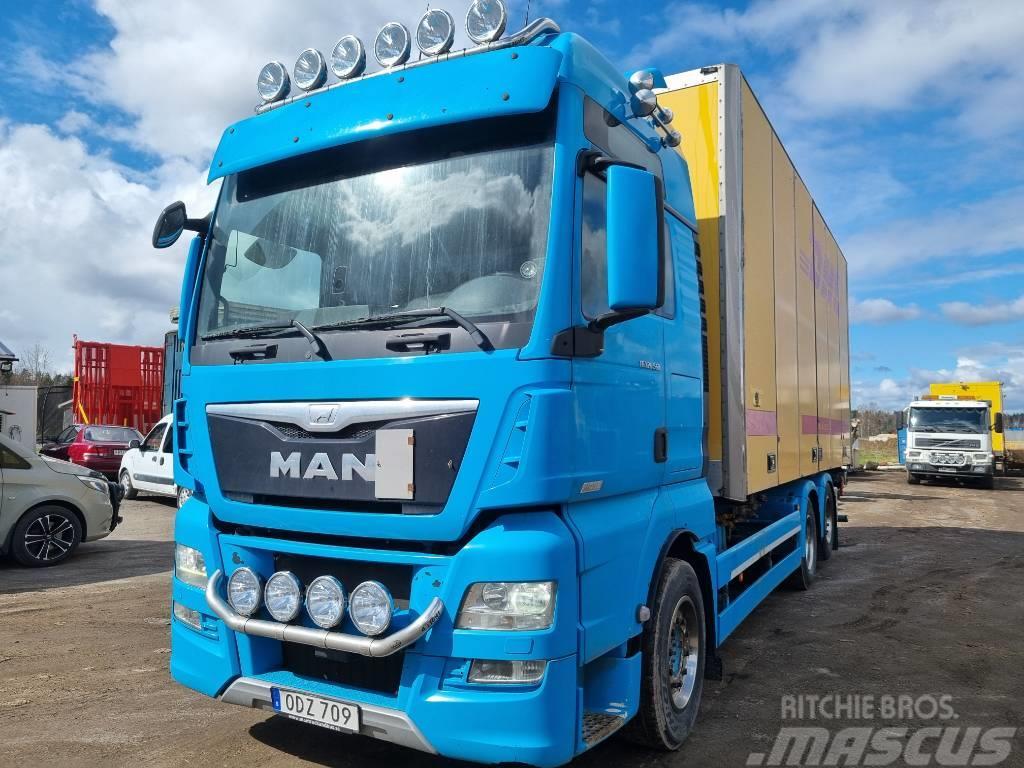MAN TGX 28.560 Containerframe/Skiploader trucks