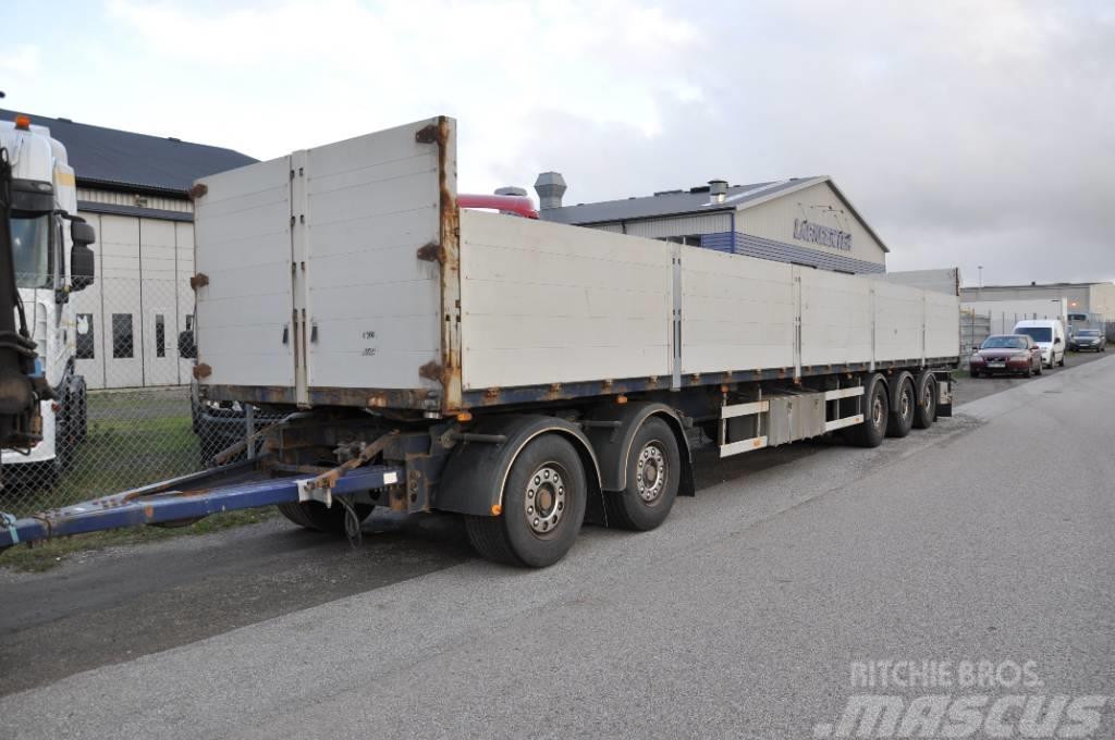 Närko D5YP13J11  5 AXLAT Flatbed/Dropside trailers
