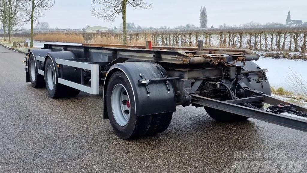 Draco 30 ton | container aanhanger | 3 asser overzetter Containerframe/Skiploader trailers