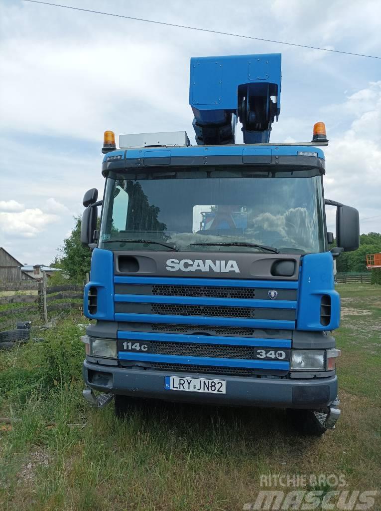 Scania 124 Truck mounted aerial platforms