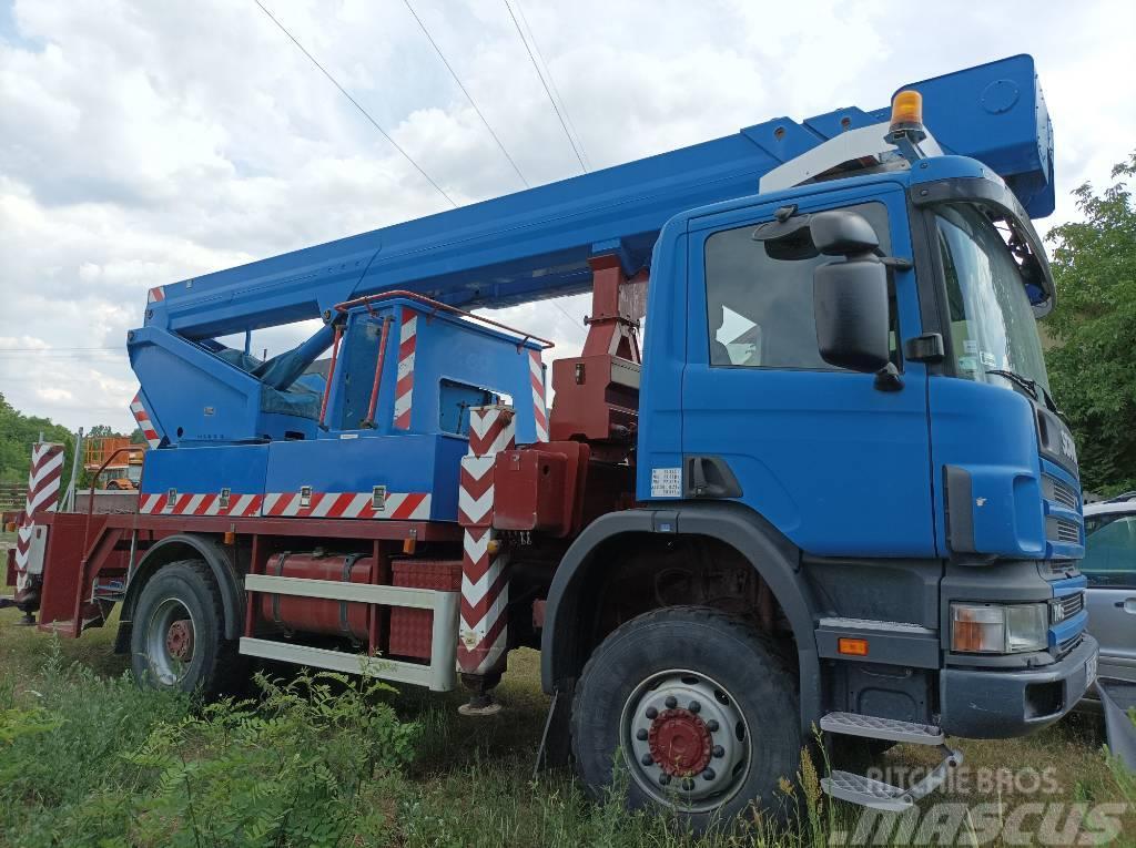 Scania 124 Truck mounted aerial platforms