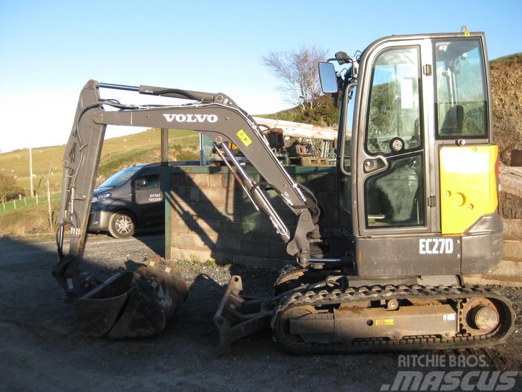 Volvo EC 27 D Mini excavators < 7t