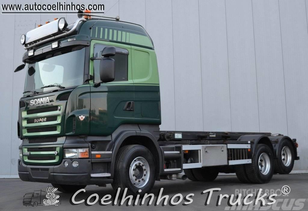 Scania R 500 Containerframe/Skiploader trucks