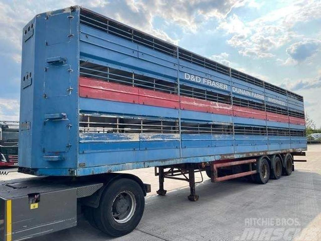  HOUGHTON LIVESTOCK TRAILER Livestock carrying trailers