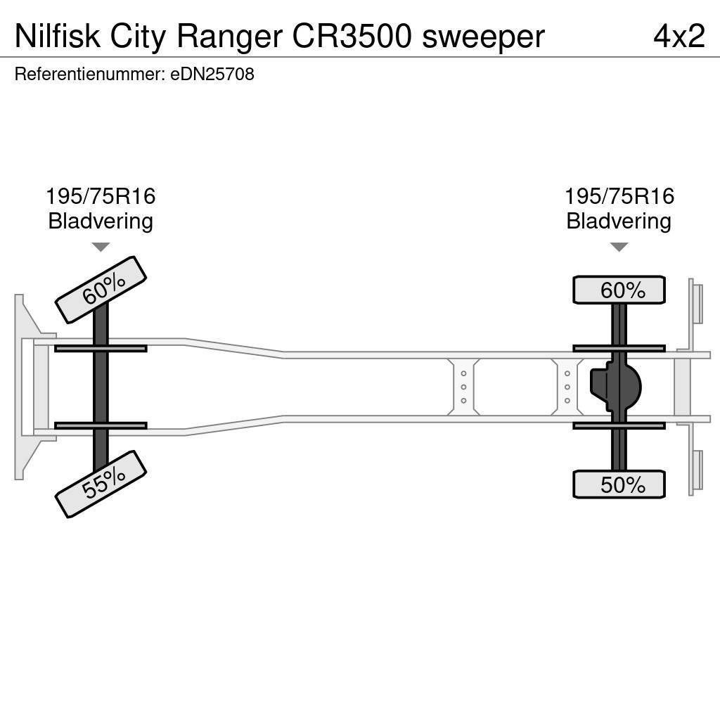 Nilfisk City Ranger CR3500 sweeper Sewage disposal Trucks