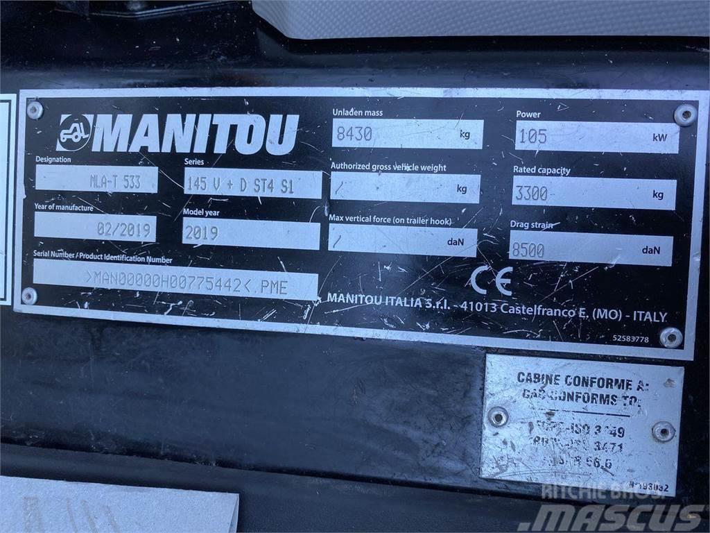 Manitou MLA-T533-145V+ ELITE ST5 Farming telehandlers