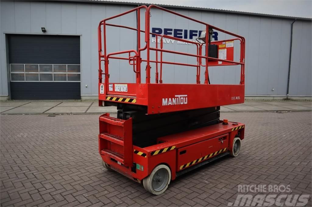 Manitou 100XEL Electric, 10.2m Working Height, 450kg Capac Scissor lifts