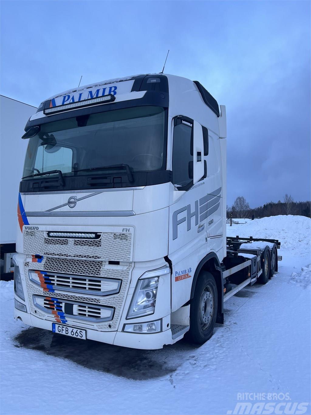 Volvo FH 1 500 Containerframe/Skiploader trucks