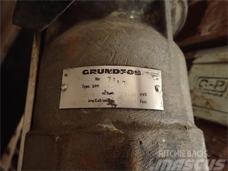 Grundfos SPD-165-2, 50-900m3/time, 7,5 hk Other components