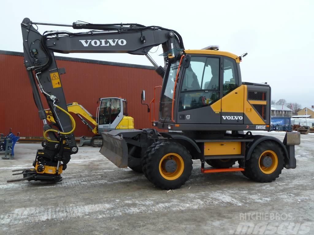 Volvo EWR150E Wheeled excavators