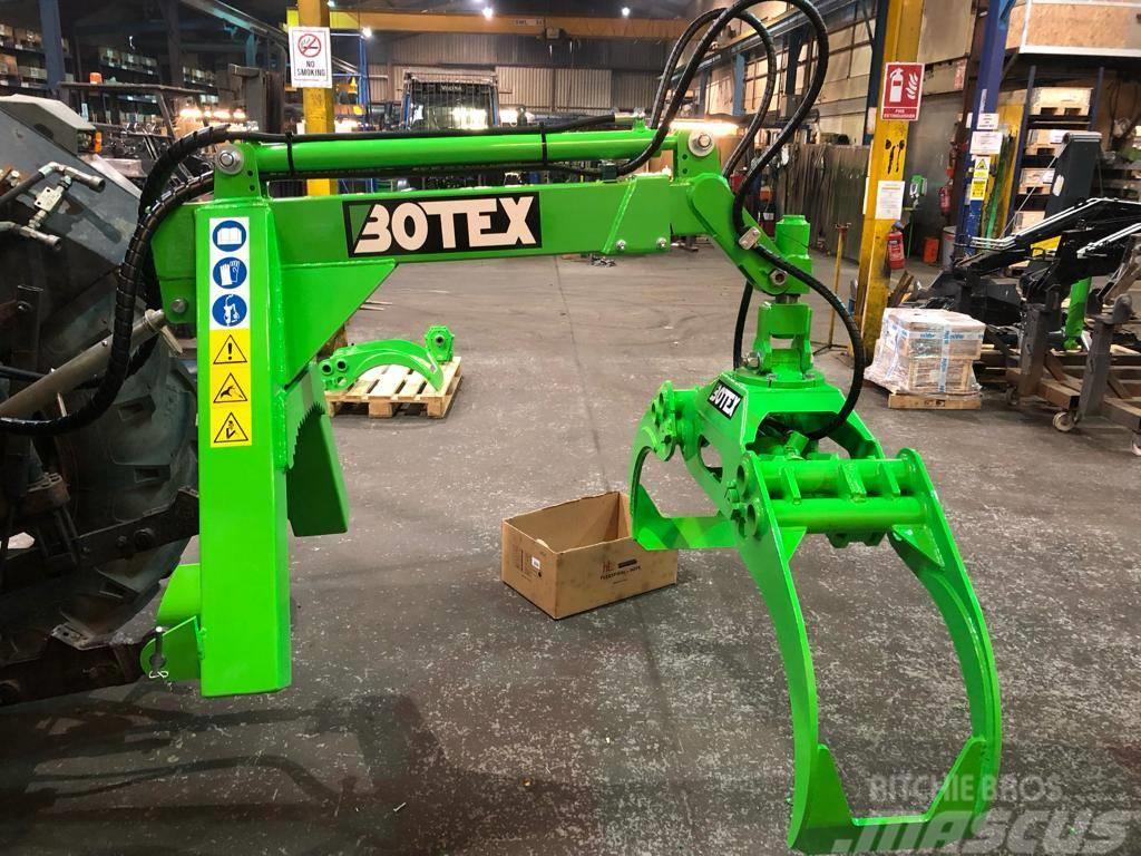 Botex Grapple Skidder, extending boom (3-Point Linkage) Wood splitters, cutters, and chippers