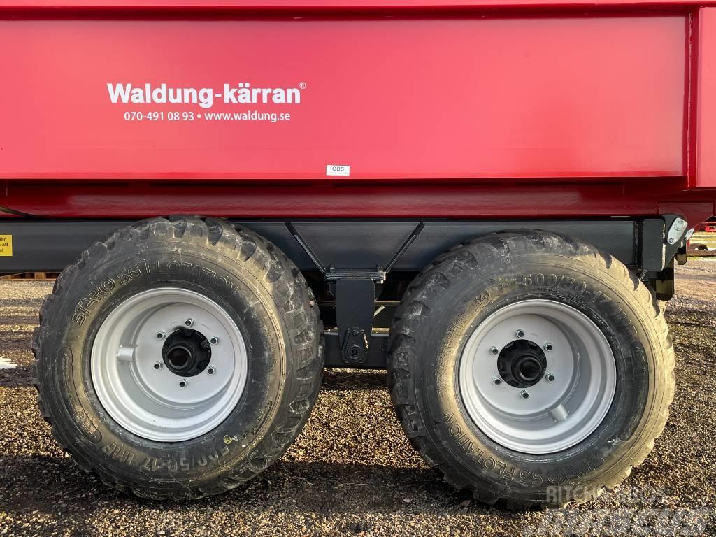 Waldung 9 ton för hjulgrävare automatläm Dump trailers