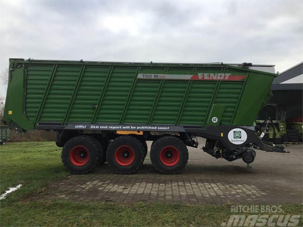 Fendt Tigo 90 XR Self loading trailers