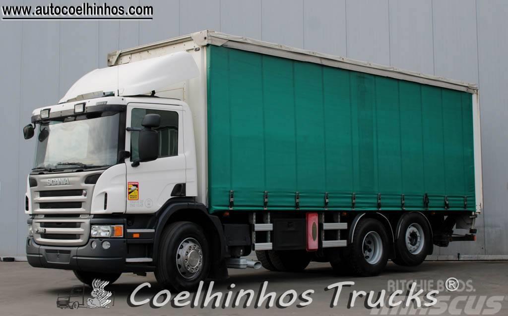 Scania P 380  Retarder Tautliner/curtainside trucks
