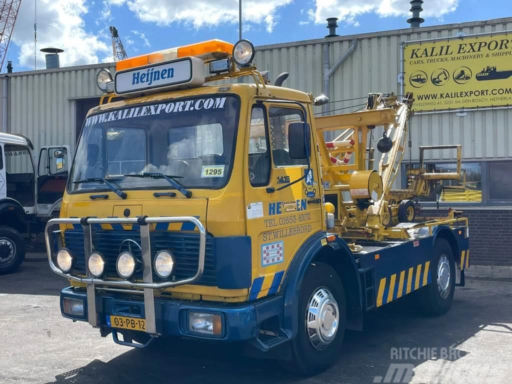 Mercedes-Benz 1419 Tow truck 3 Winch V6 Very Clean Condition Recovery vehicles