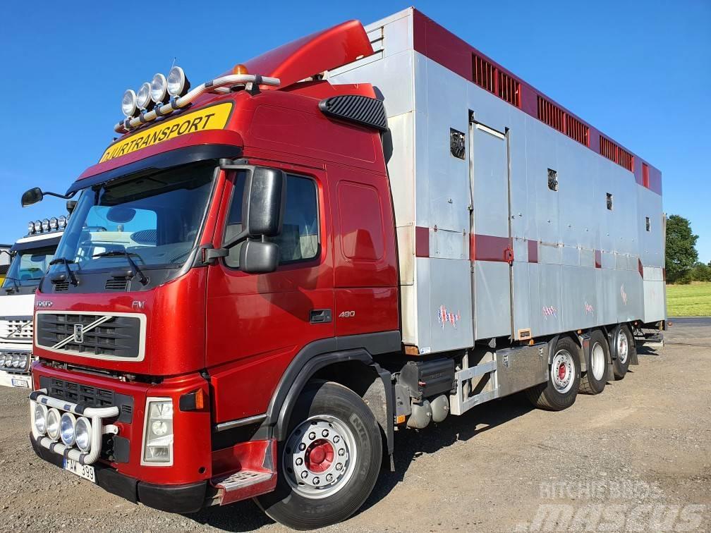 Volvo FM12 Livestock carrying trucks