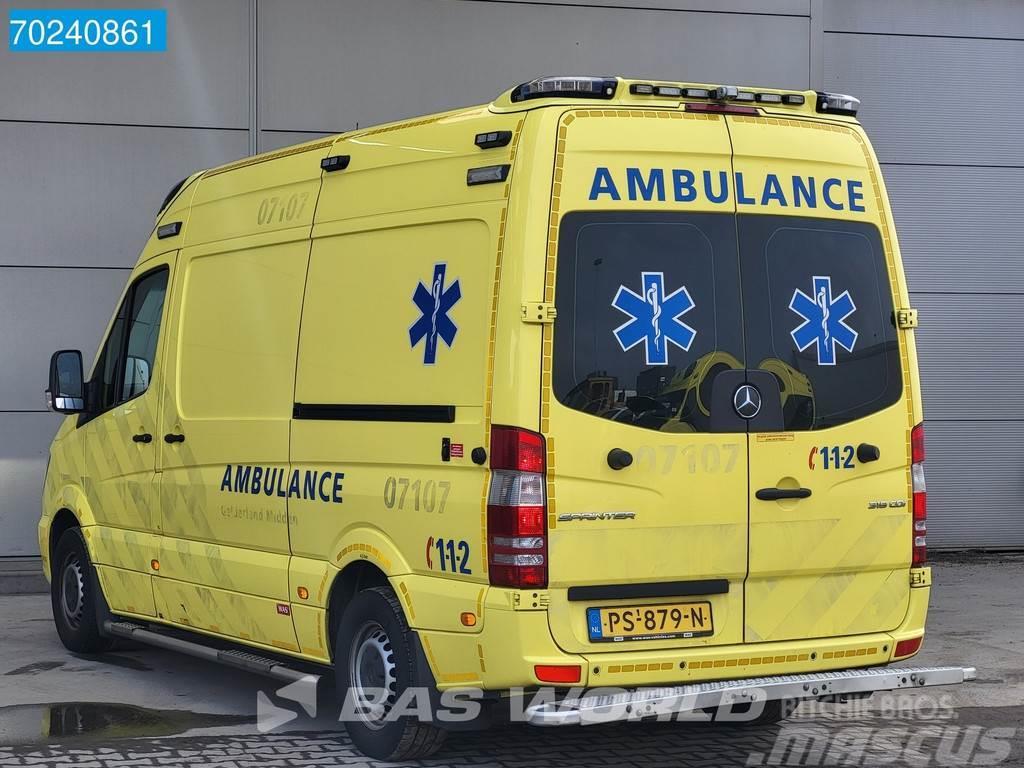 Mercedes-Benz Sprinter 319 CDI Automaat V6 Euro6 Complete NL Amb Emergency vehicles