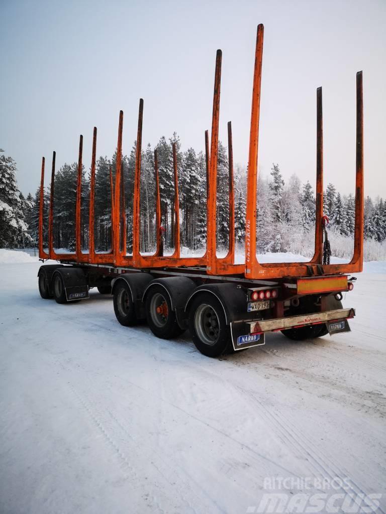 Närko D4HS11T11 Timber trailers