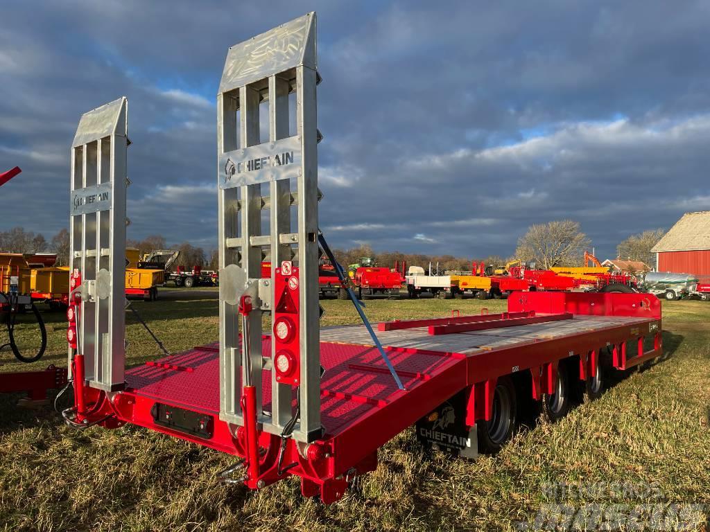 Chieftain 3-axl Maskintransportkärra traktor 24 ton Other semi-trailers