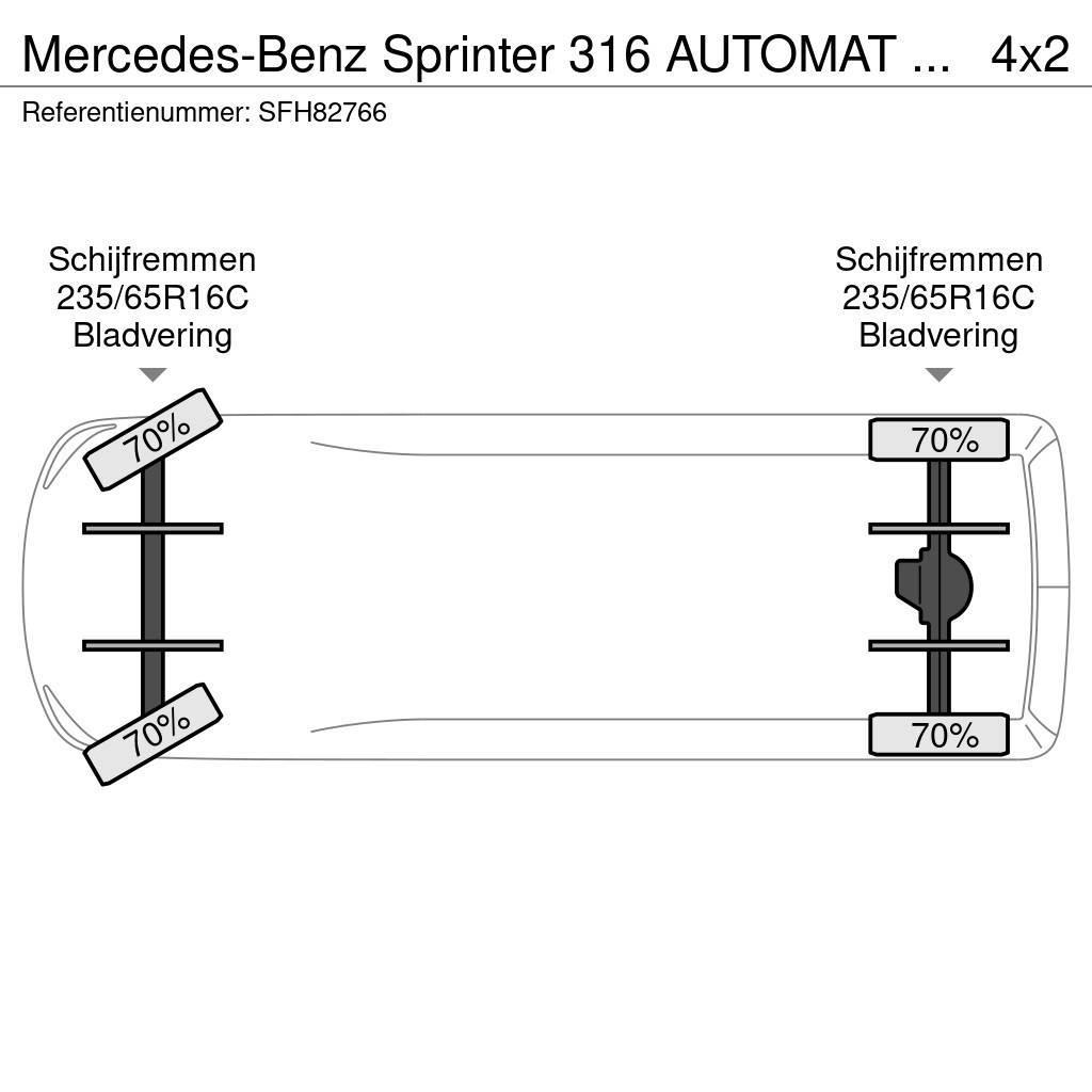 Mercedes-Benz Sprinter 316 AUTOMAT / AIRCO / EURO 5 Tipper vans