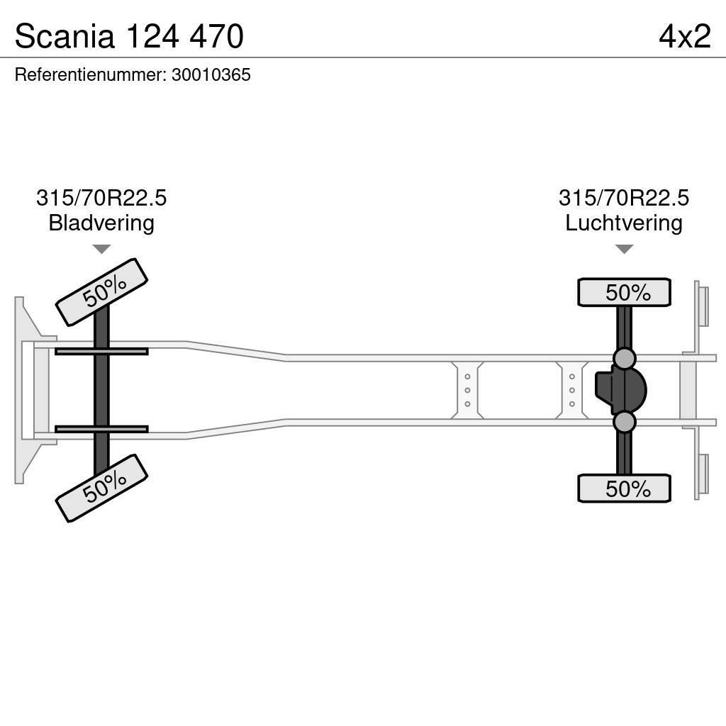 Scania 124 470 Tautliner/curtainside trucks