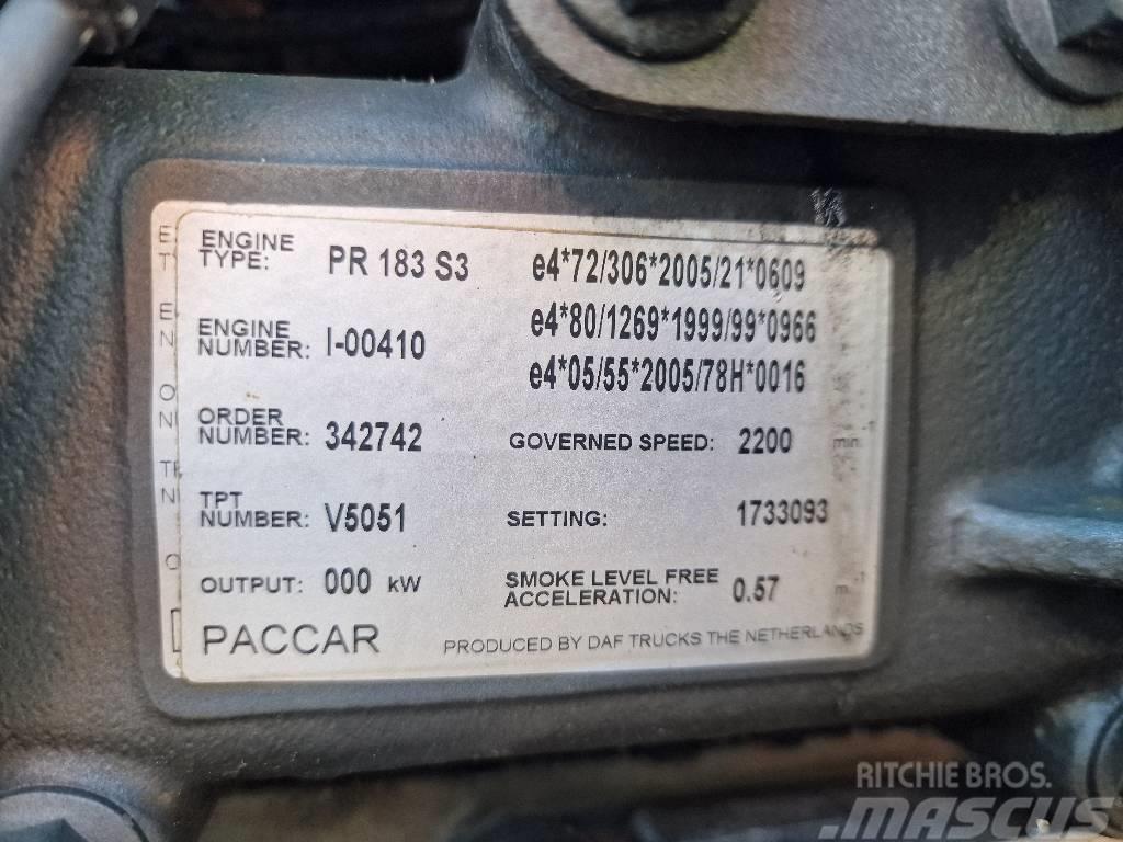 Paccar PR 183 S3 Engines